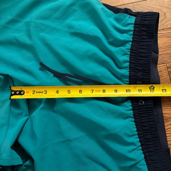 🛍️3/$30 Speedo men’s  lined aqua coloured swim shorts in size medium - Picture 12 of 15